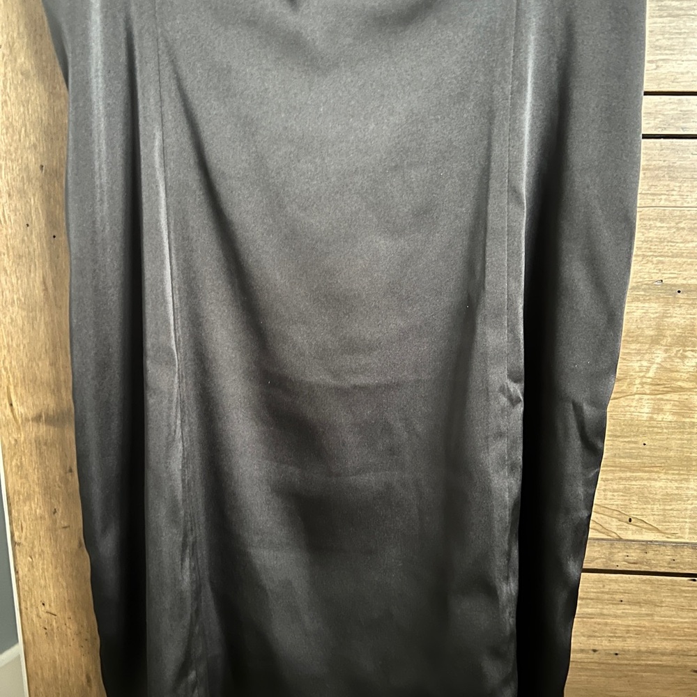 Aritzia Sunday Best Shimmer Satin Dress - Picture 7 of 12